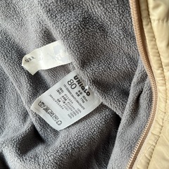 子供服　ベビー服　ロンパース　上着　モコモコ　フリースの画像