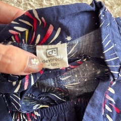 浴衣　120 帯なしの画像