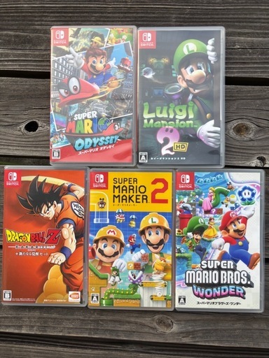 Nintendo Switch ゲームソフト 5本セット