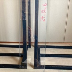 60センチフチナシ水槽　ガラス蓋、フック付きの画像