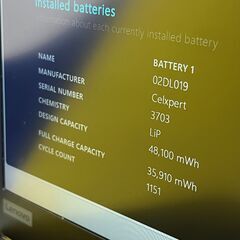 JC0972　i7 16GB 512GB レノボ X390 ノートPC Office2024　大容量　高性能　Windows11の画像