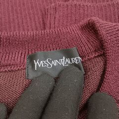 メンズ　クルーネックニットセーター　ウール100%の画像