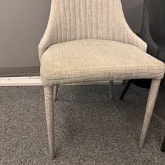 フランフラン　椅子二脚の画像