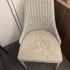 フランフラン　椅子二脚の画像