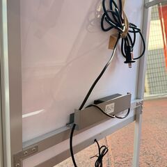 A型たて看板（照明付き） 屋外対応 四辺開閉式 A型スタンド看板 A1サイズ 高さ120cmの画像