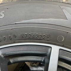 スタッドレス 225／65R 17 17×7J＋45ホイールの4本セットの画像