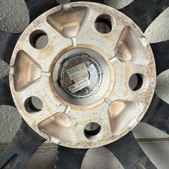 17インチアルミホイールタイヤ付き　4本セット の画像