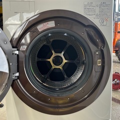 ２０２０年製　ドラム式全自動洗濯機　東芝　洗濯１２．０ｋｇ／乾燥７．０ｋｇ　グランホワイト　左開き　ＺＡＢＯＯＮ　ウルトラファインバブル洗浄　スマートフォン連携　大型タッチパネル　槽内ＬＥＤ　低振動・低騒音　ＴＷ－１２７Ｘ８　ジャンク品扱いの画像