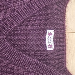 手編みセーター③の画像