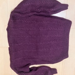 手編みセーター③の画像