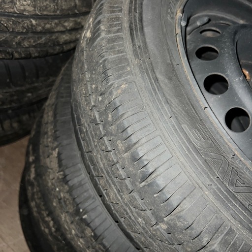 155 80 14 LT DUNLOP エナセーブ　2020年　バリ目