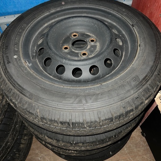 155 80 14 LT DUNLOP エナセーブ　2020年　バリ目