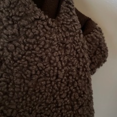 韓国こども服　もこもこベスト　110の画像