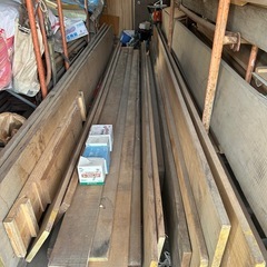 材木　欲しい方　欲しい分だけあげますの画像
