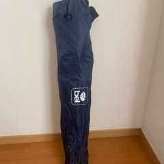 ★中古品★【ノーブランド折りたたみアウトドアチェア】持ち運び用の袋付きの画像