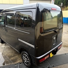 綺麗⭐︎車検8年5月！走行10万㌔⭐︎24年ハイゼット！オートマ ナビ TV パワーウィンドウ付き！不具合なし⭐︎人気のブラック！車検付きですぐ乗れます⭐︎の画像