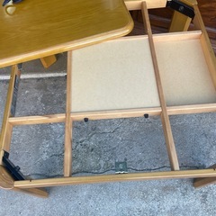 NO：4153  山善温風式こたつ‼️木製❣️お買い得品の画像