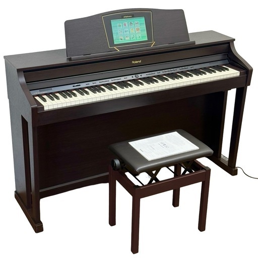 ◯美品 ローランド 電子ピアノ ワイド液晶 デジスコア デジタルピアノ Roland Piano Digital HPi-50 PHA IIIアイボリー鍵盤 ジモティ姫路