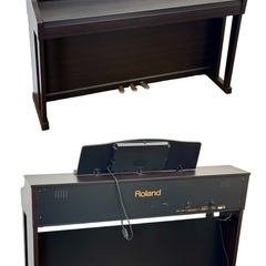 ◯美品 ローランド 電子ピアノ ワイド液晶 デジスコア デジタルピアノ Roland Piano Digital HPi-50 PHA IIIアイボリー鍵盤 ジモティ姫路の画像