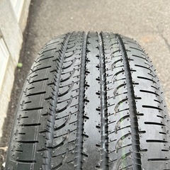 デリカD5純正　夏タイヤ　4本　新車外し　GEOLANDER SUV G055 225/55R18の画像