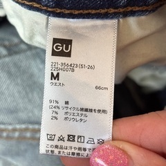 GU デニムMサイズの画像