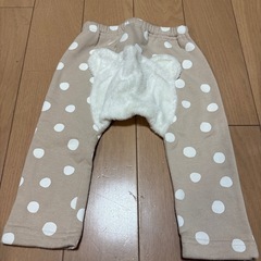 裏起毛パンツ80サイズの画像