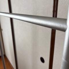 無印良品スチールパイプハンガーラックの画像