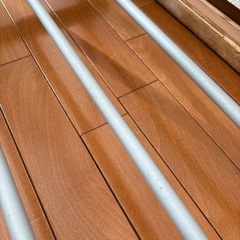 無印良品スチールパイプハンガーラックの画像