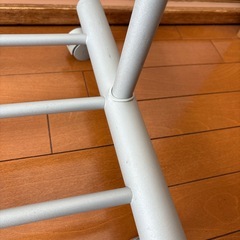 無印良品スチールパイプハンガーラックの画像