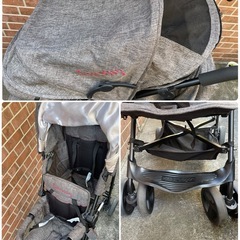 キンダーワゴン　二人乗り　縦乗り　ベビーカー　の画像