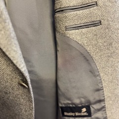 Stanley Blacker テーラードジャケット グレーの画像