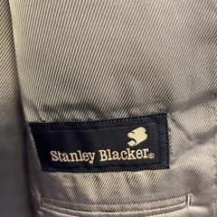 Stanley Blacker テーラードジャケット グレーの画像
