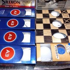 未使用ゴルフボールまとめ売りの画像