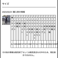 大きいサイズ　フォーマルの画像