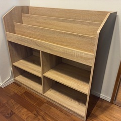 【ニトリ】絵本ラック　おもちゃ収納の画像