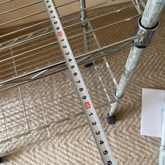 引き取り者確定スチールラックの画像