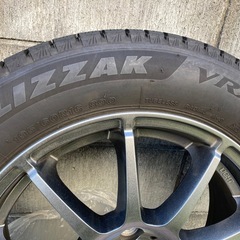 【ブリヂストン】BLIZZAK VRX3 195/60R16　(ホイール付き4本セット)の画像