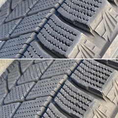 【ブリヂストン】BLIZZAK VRX3 195/60R16　(ホイール付き4本セット)の画像