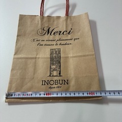 【新品未使用】INOBUNの紙袋の画像