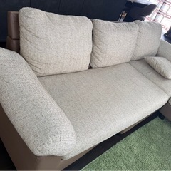 カウチソファ ファミリーサイズの画像