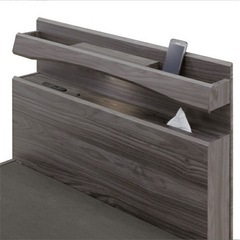 ダブルベッドフレームの画像