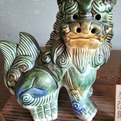 沖縄の魔除け獅子の画像