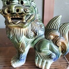 沖縄の魔除け獅子の画像
