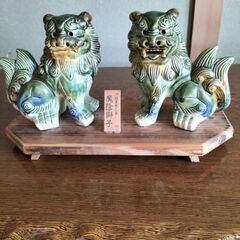 沖縄の魔除け獅子の画像