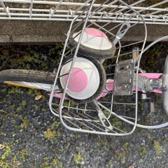 子供用自転車　18インチ補助品付きの画像