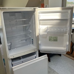 A2511-202 SHARP 3ドア冷蔵庫 両開き SJ-GE35F 2020年製 350L 動作確認済み キズ汚れ有りの画像