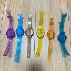 ガチャガチャ　ライトブレス　6点の画像