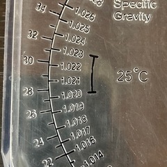 海水魚用　比重計1個の画像