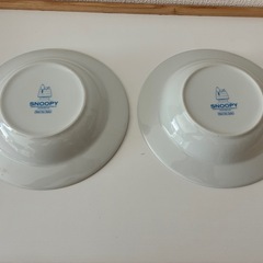 スヌーピーのお皿の画像