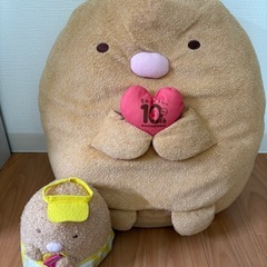 【New】 すみっコぐらし 10th ぬいぐるみ 2点セット 正規品 10周年限定品の画像